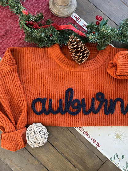 adult embroidered sweater