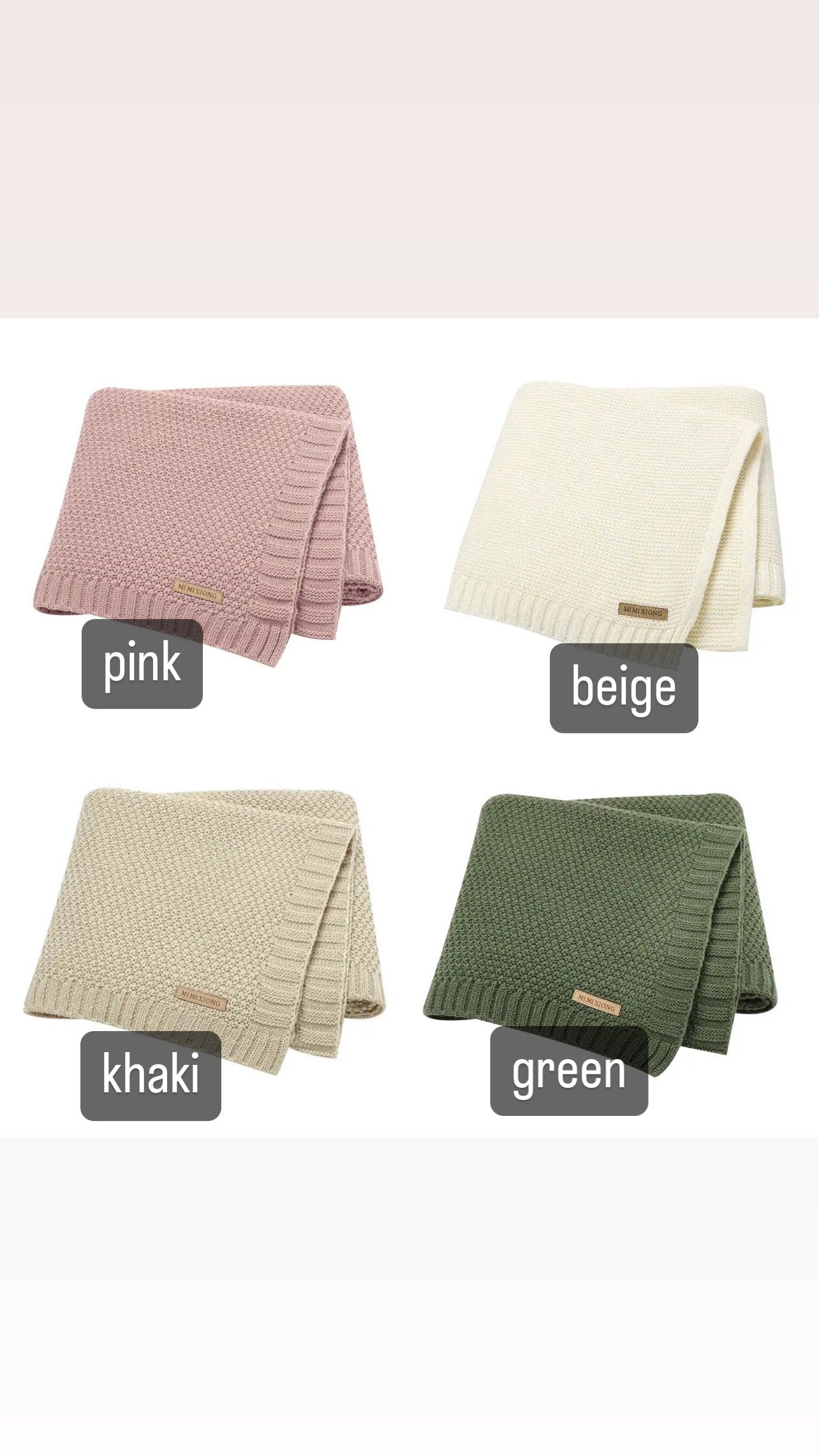 knit blanket